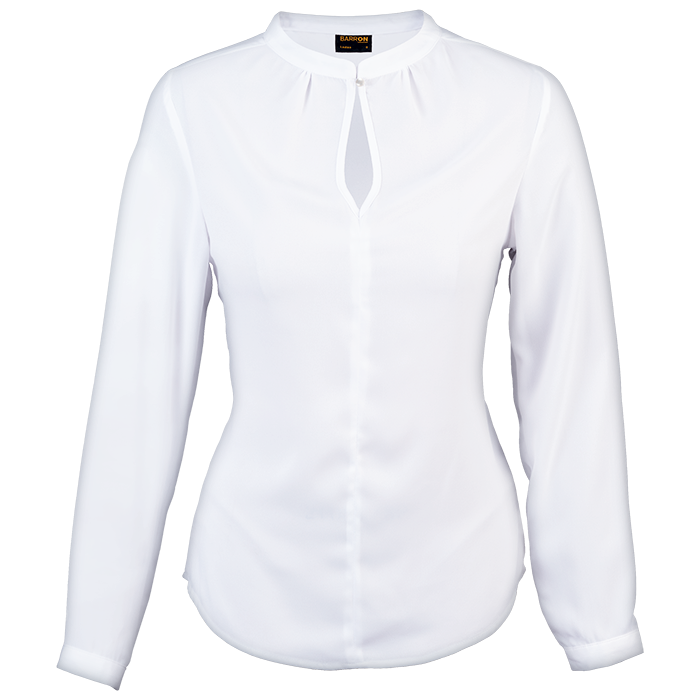 Jasmine Blouse Long Sleeve Ladies - White