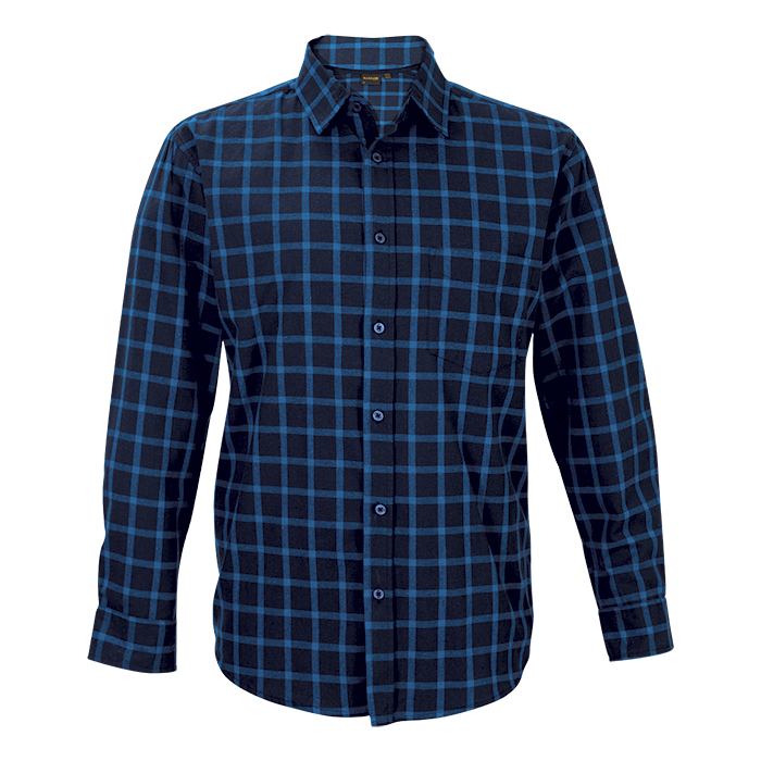 Enviro Lounge Shirt Long Sleeve - Navy/Blue