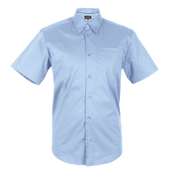 Florida Lounge Shirt Short Sleeve Mens - Sky