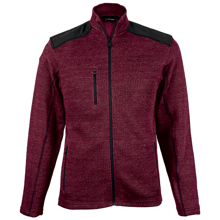 Jackson Sweater - Red Melange/Black