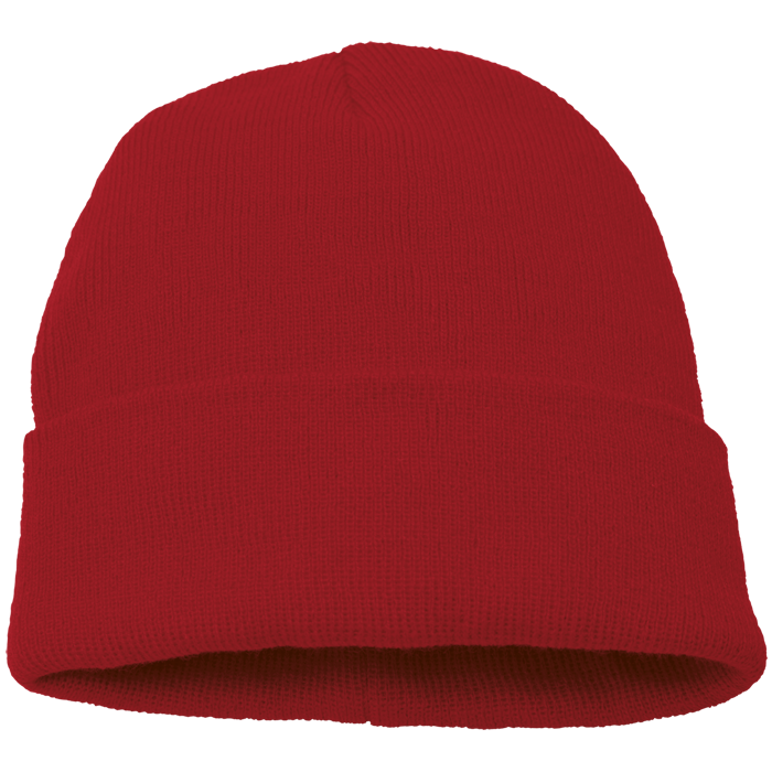 Knitted Beanie - Red