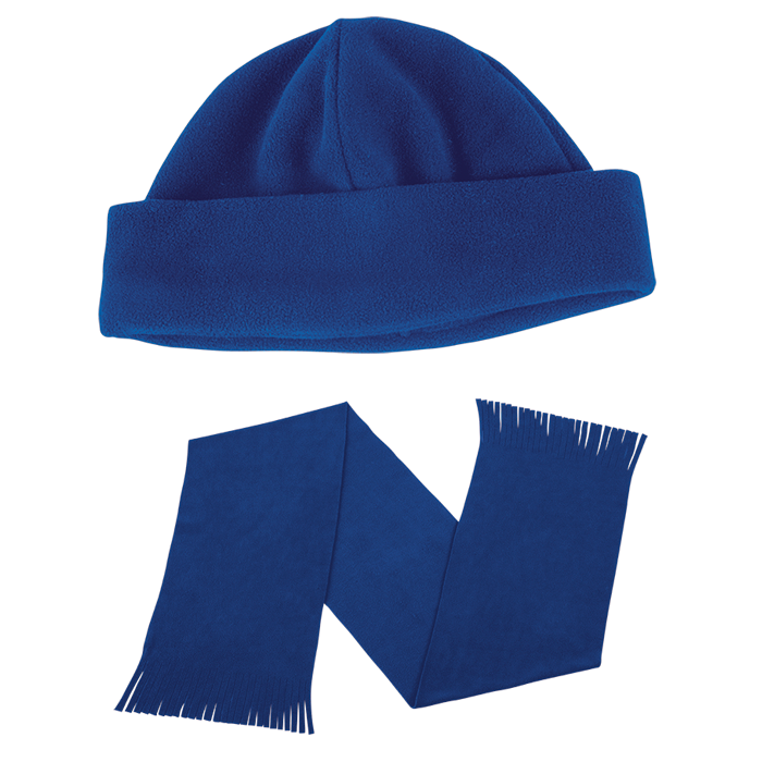 Glacier Scarf and Beanie Set - Royal