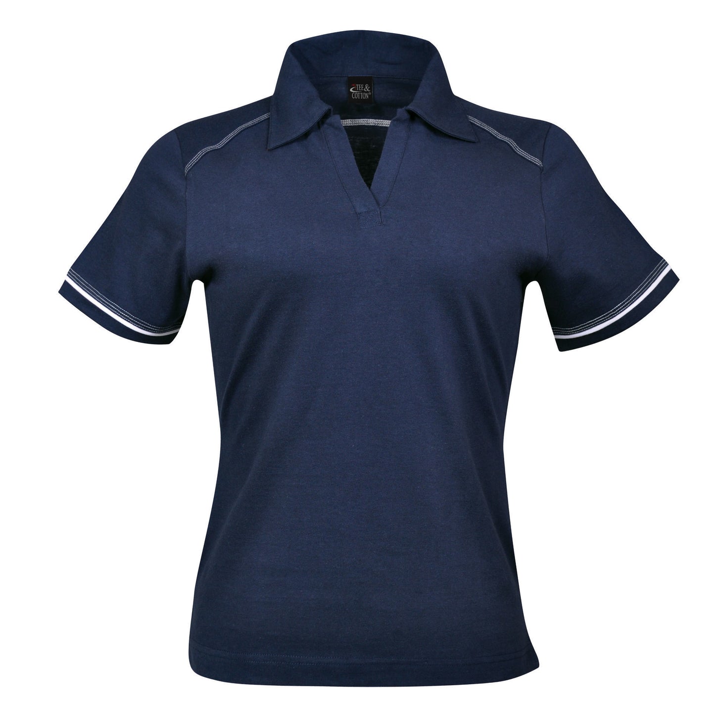 Ladies Flat Piping Polo - While Stocks Last