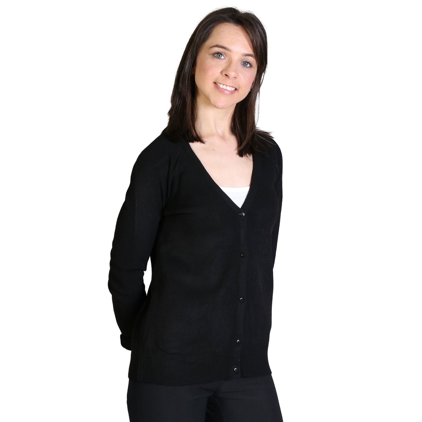 Ladies Classic Cardigan