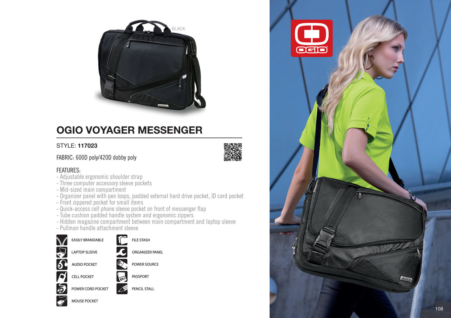 OGIO Voyager  Messenger - While Stocks Last