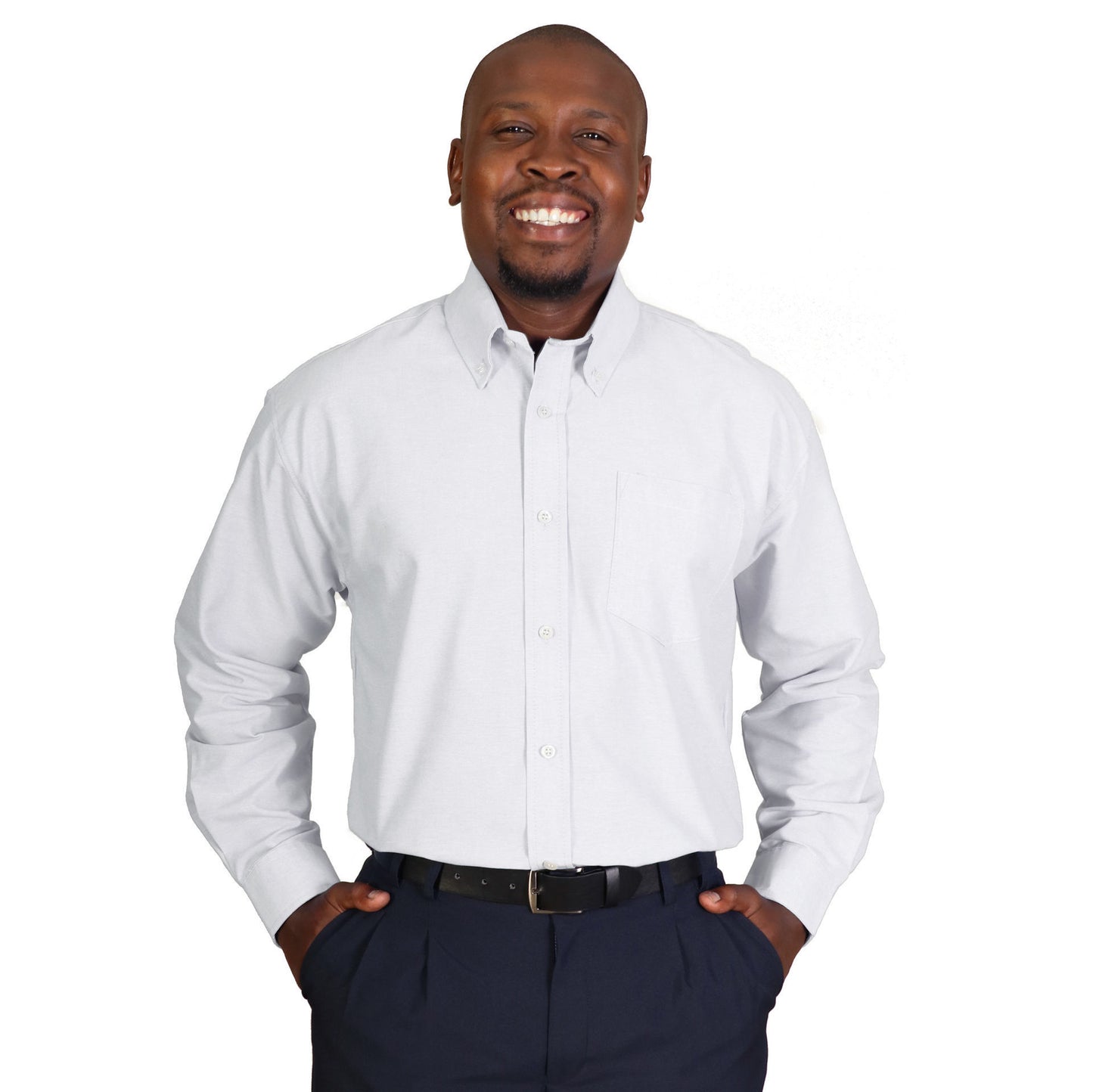 Prime Woven Shirt Long Sleeve - White - While Stocks Last