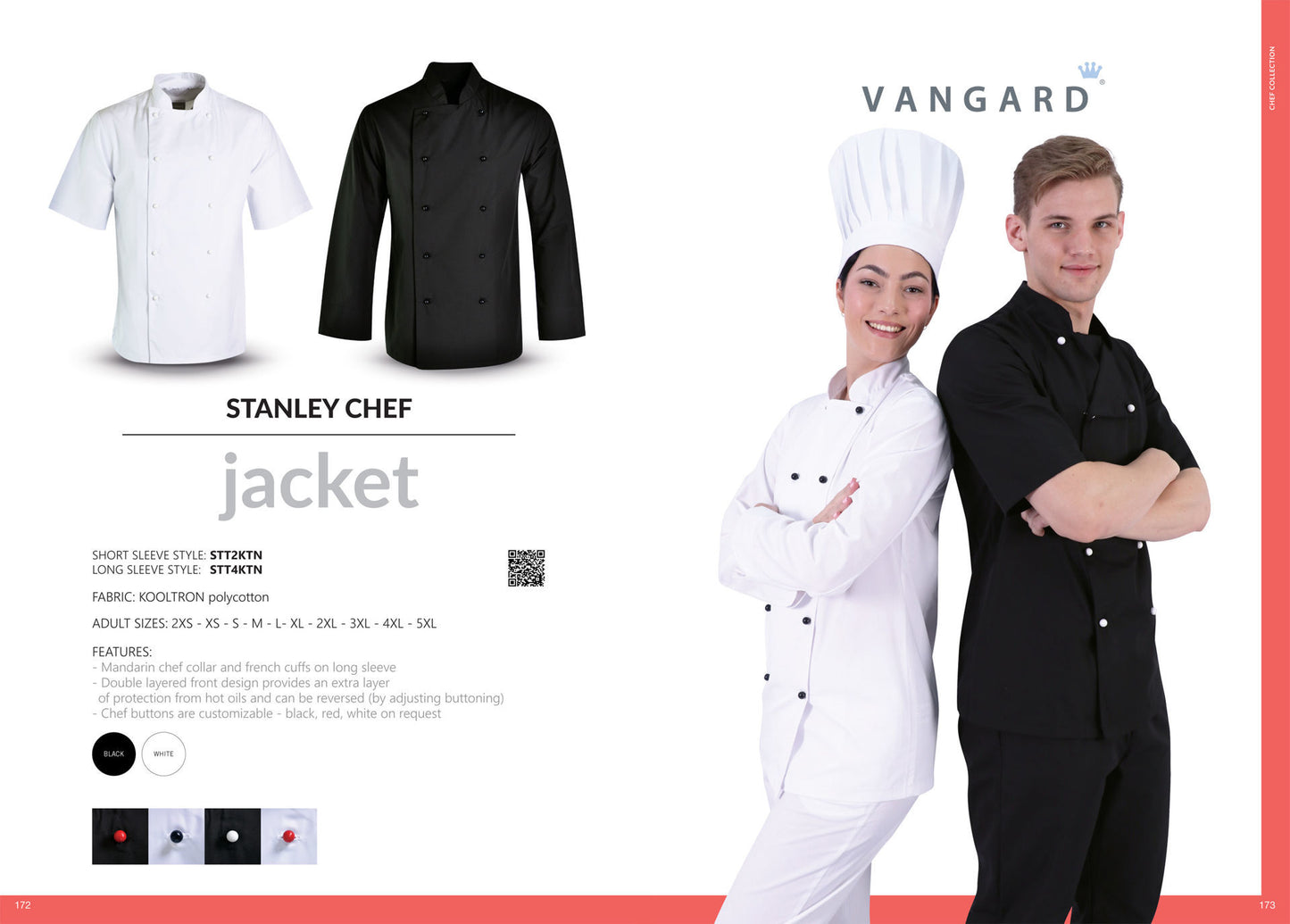Stanley Chef Jacket - Long Sleeve