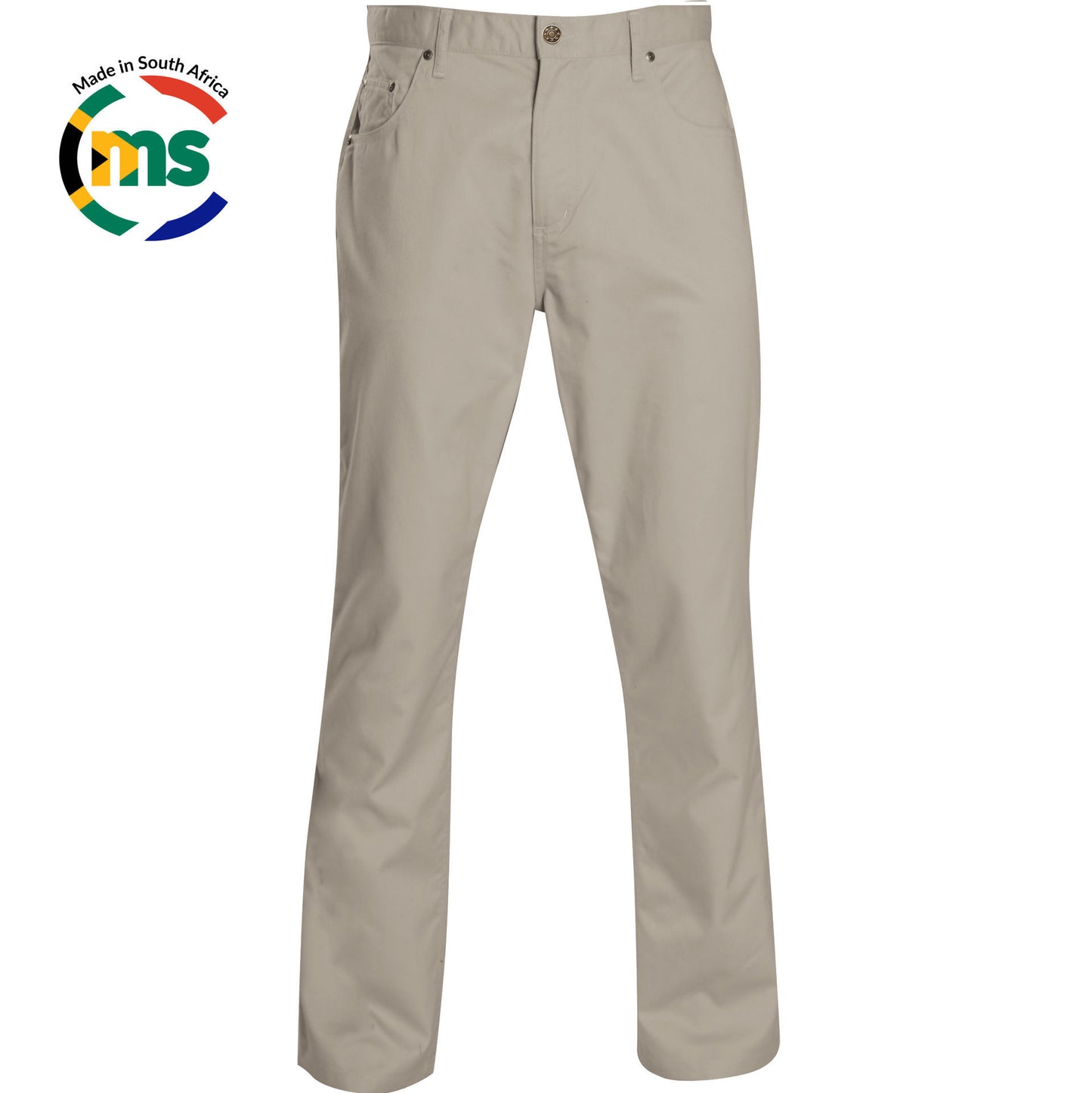 5 Pocket Chinos  - Sand - While Stocks Last