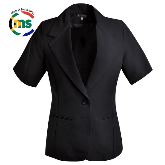 Rosa Jacket Short Sleeve - Black - End Of Range