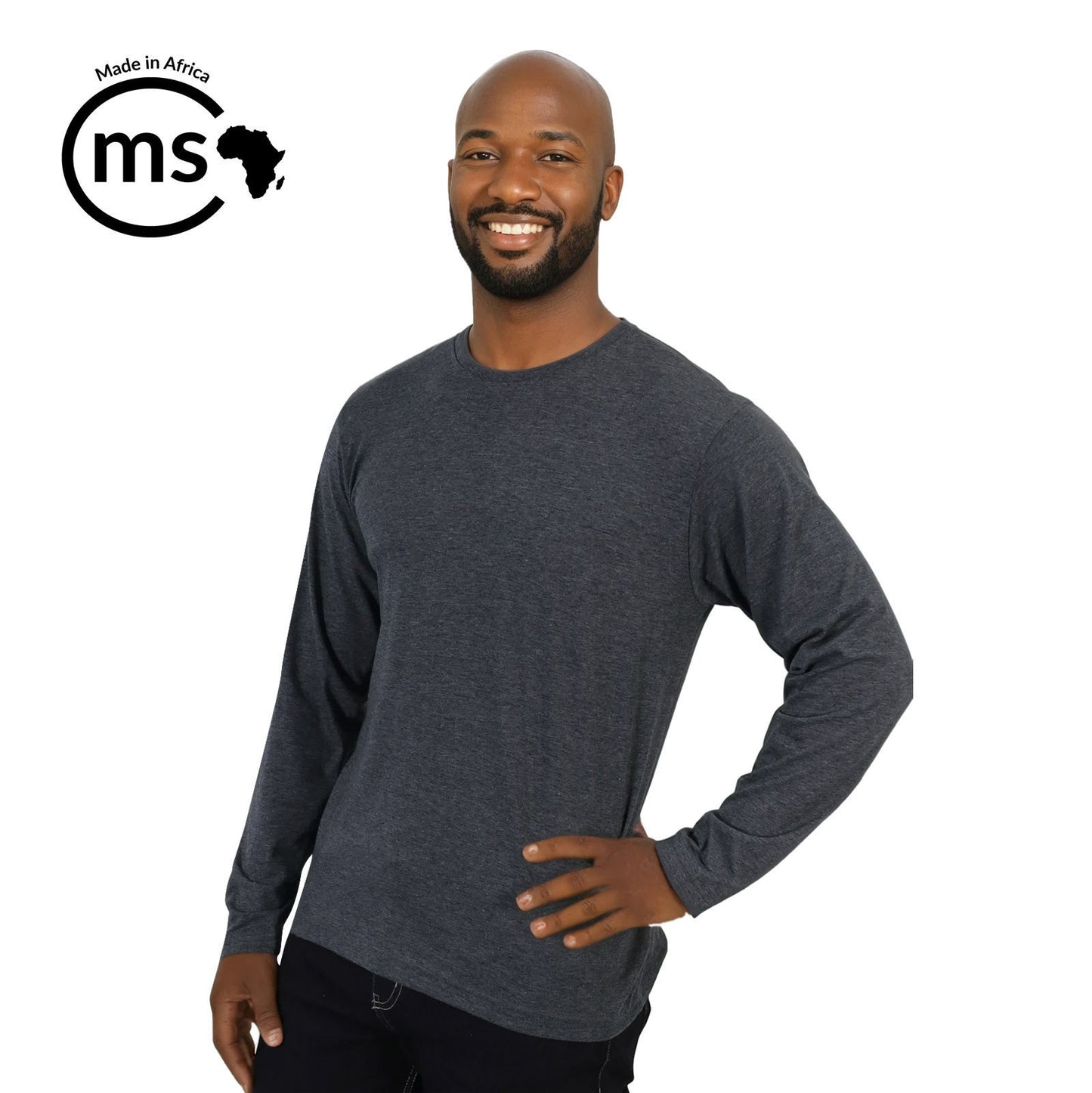 Mens 150g Fashion Fit T-Shirt - long sleeve