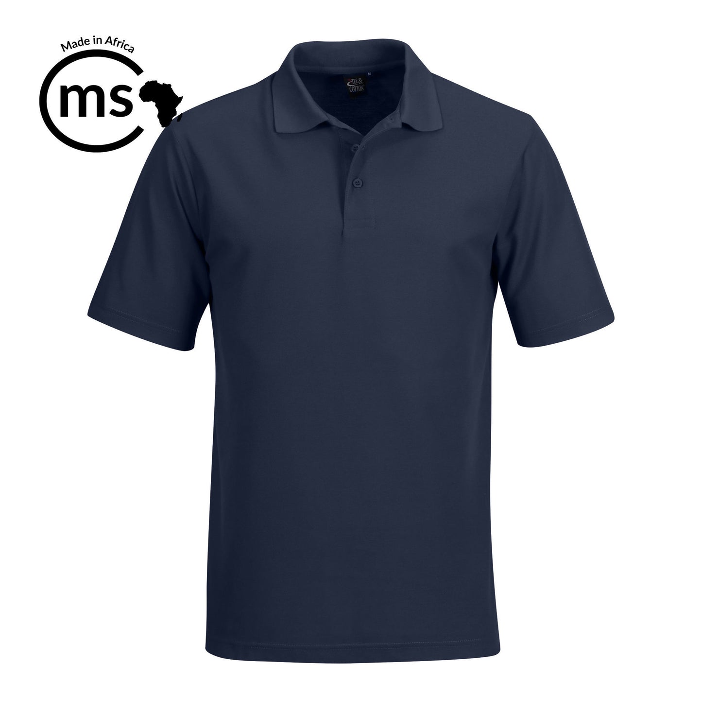 175g Classic Pique Knit Polo - Cadet Blue - Alternative stock - While stocks last