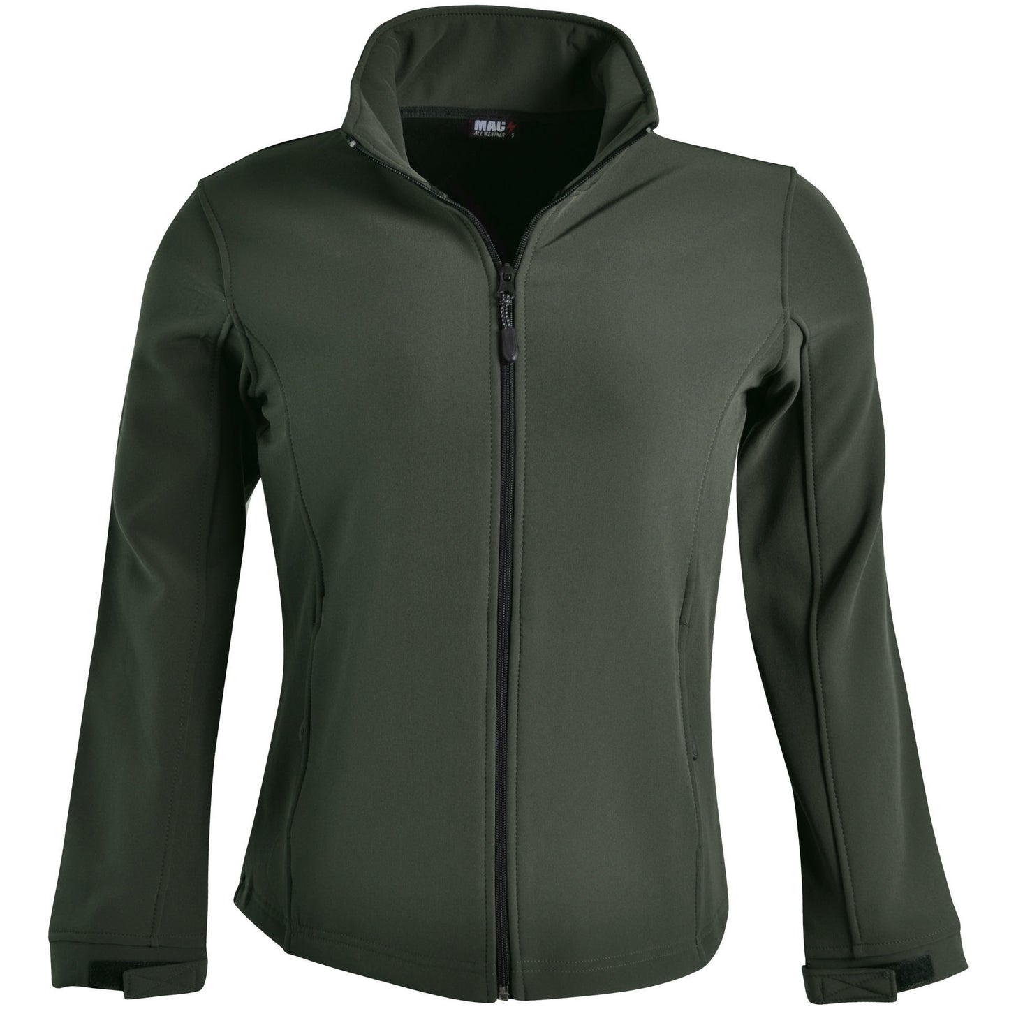 Ladies Classic Softshell Jacket - Olive Green - End Of Range