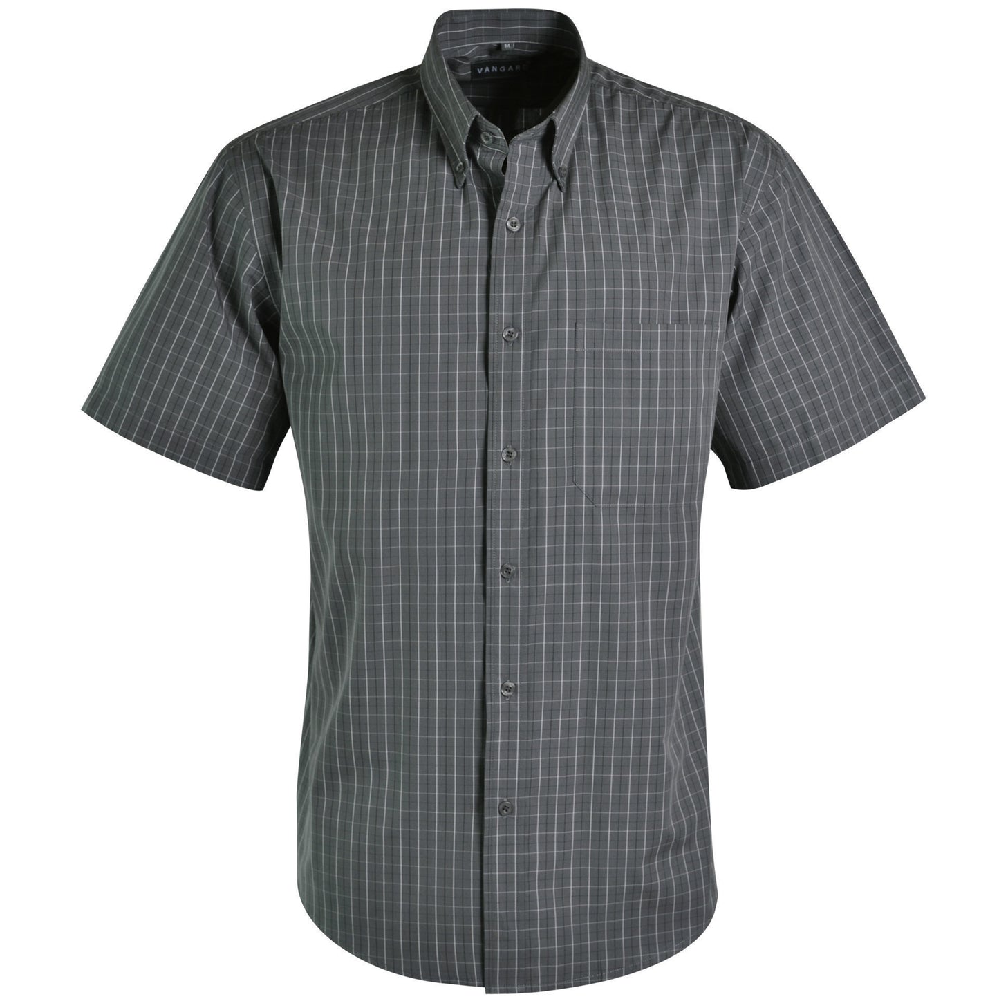 Cameron Shirt Short Sleeve - Check 3 - Flint - While Stocks Last