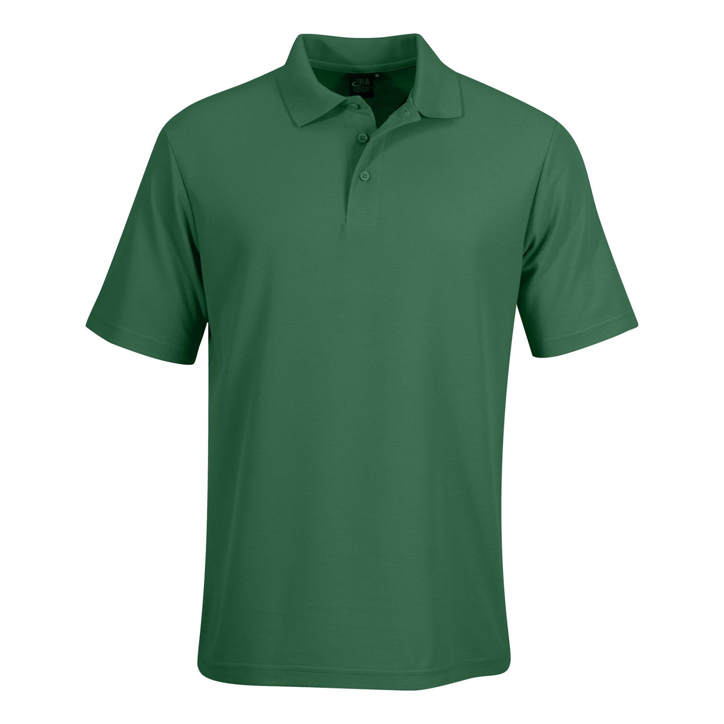 175g Classic Pique Knit Polo - Green & Gold Friday
