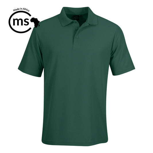175g Classic Pique Knit Polo - Green & Gold Friday