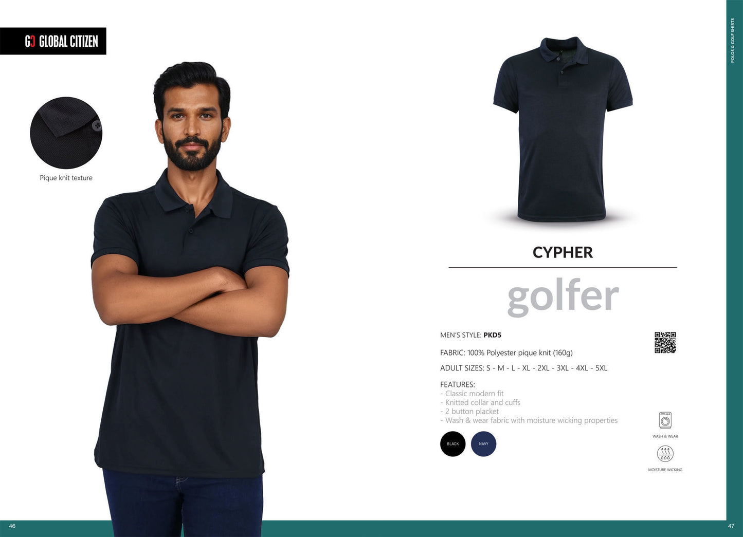 Cypher Golfer - Black - End Of Range