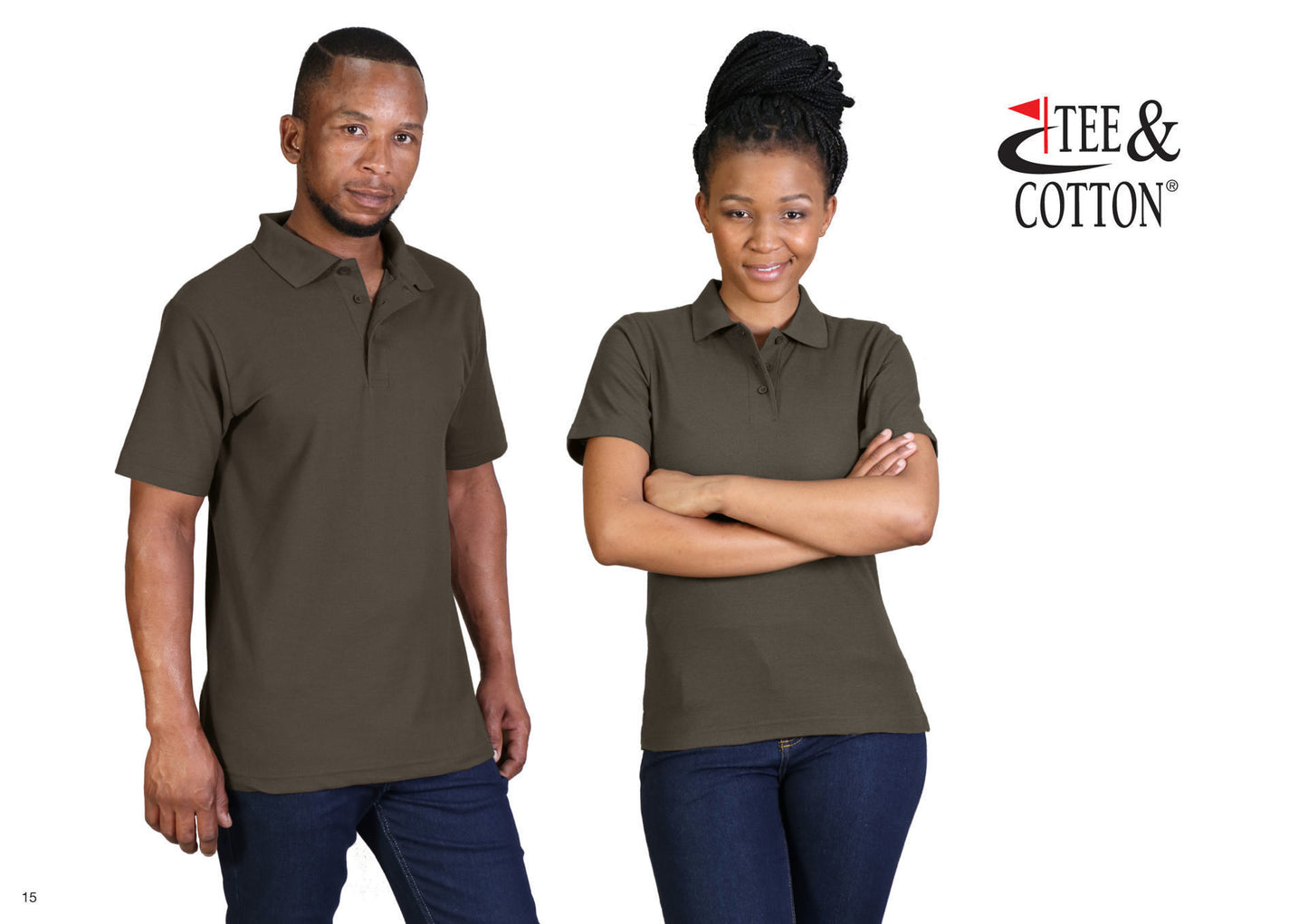 175g Youth Classic Pique Knit Polo - Black - End Of Range