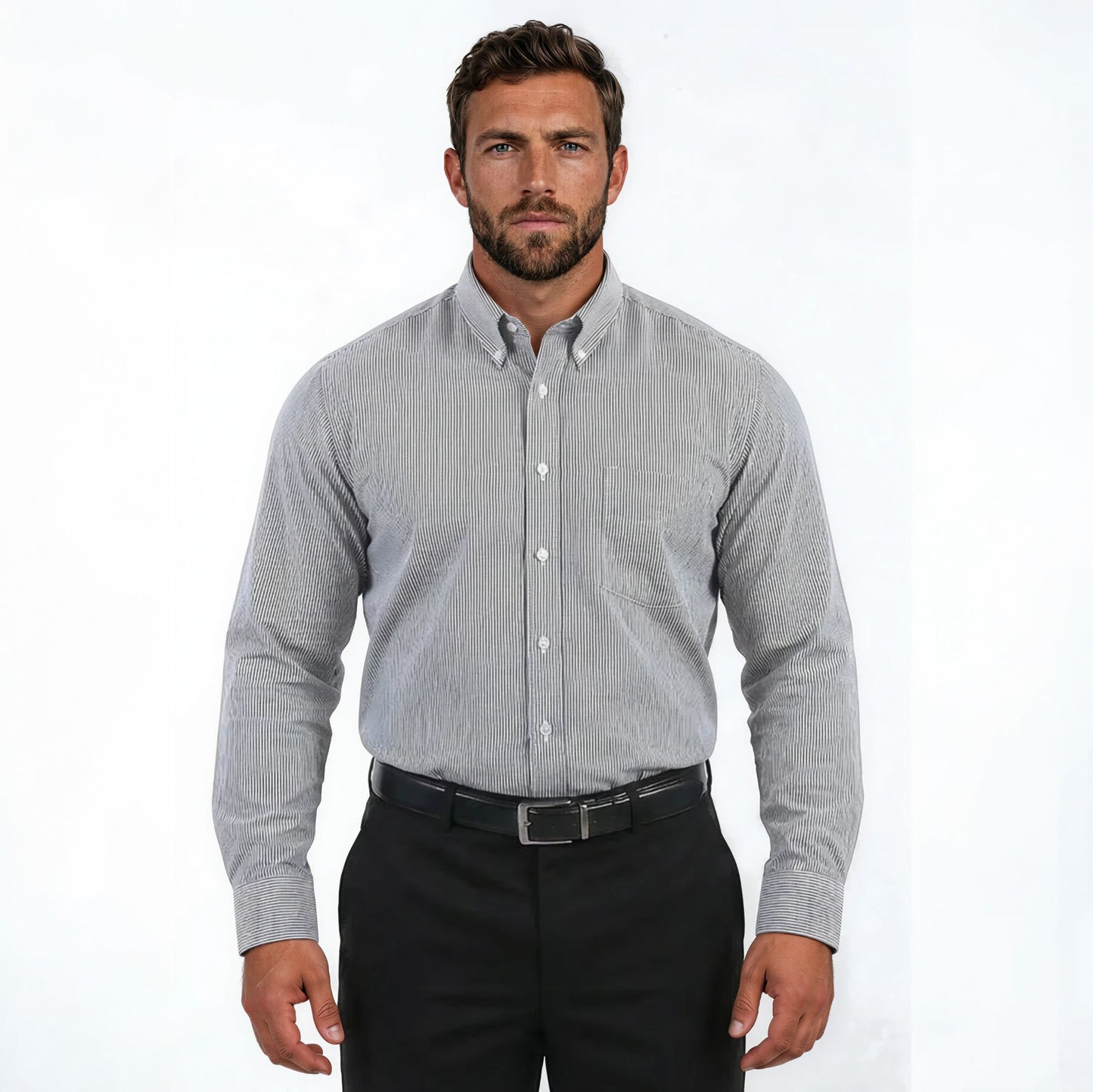 Brooklyn Long Sleeve Stripe Shirt