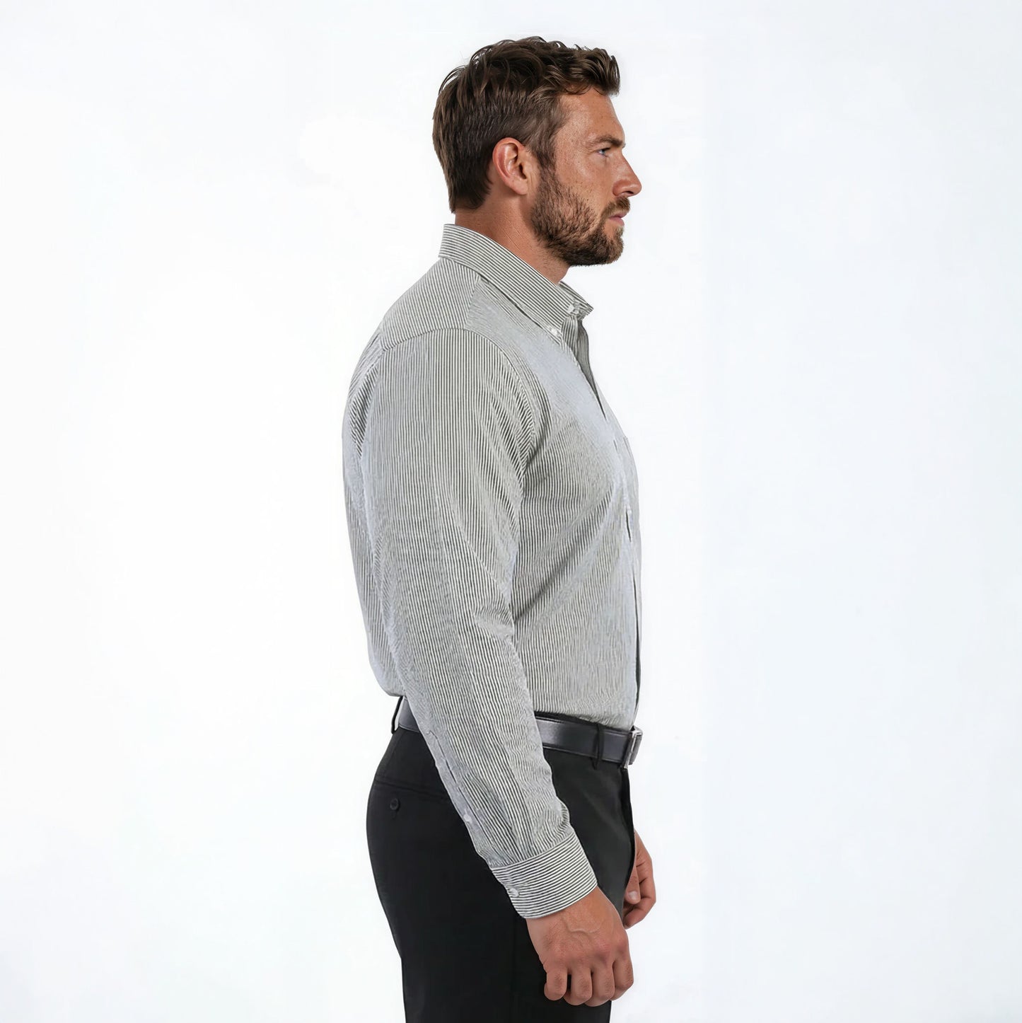 Brooklyn Long Sleeve Stripe Shirt