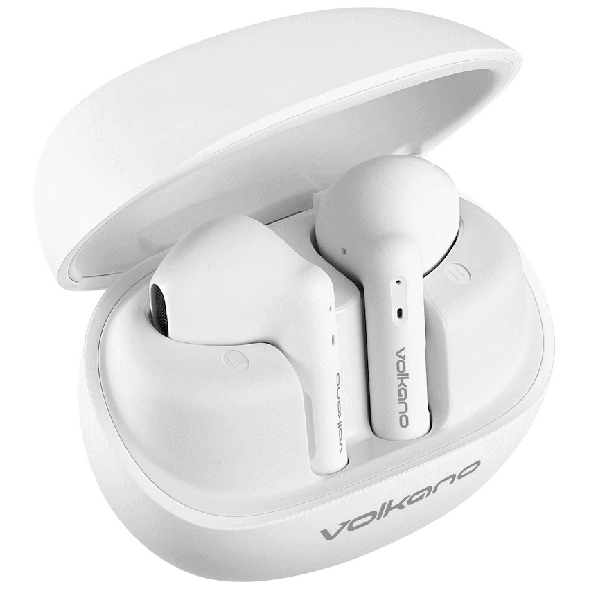 Volkano Buds X3 TWS Earphones with ENC    - White