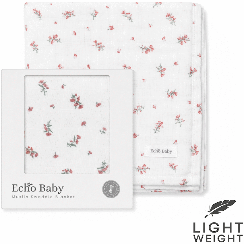 Echo Baby Muslin Swaddle Blanket - Spring