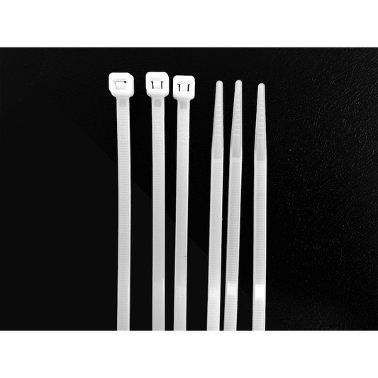 Ellies Cable Tie 4.8mm X 400mm - 20 PACK SIZE - WT