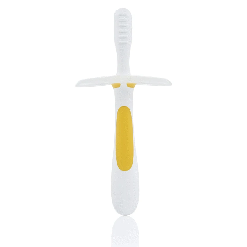 Pigeon - Training Toothbrush - Lesson 1 - Yellow