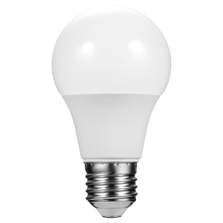Switched 5w A60 Light Bulb E27 - Warm White