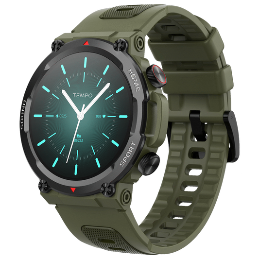 Tempo Pulse Round Smart Watch - Green