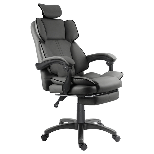 Everfurn Emperor High Back Chair - Grey