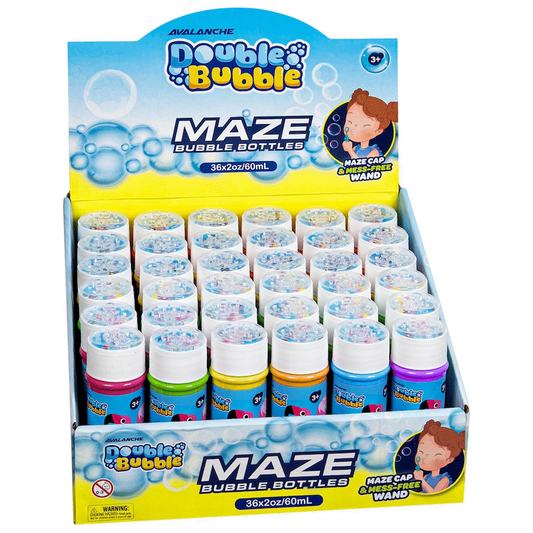 Avalanche Double Bubble - Maze (To Be Ordered in Qty of 36)