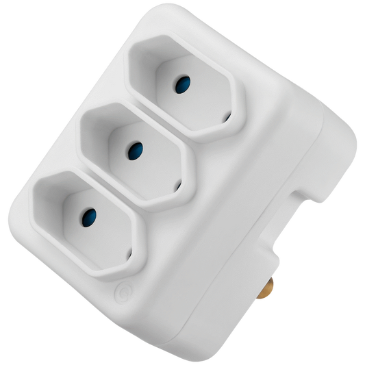 Ellies 3-Way Euro Adaptor
