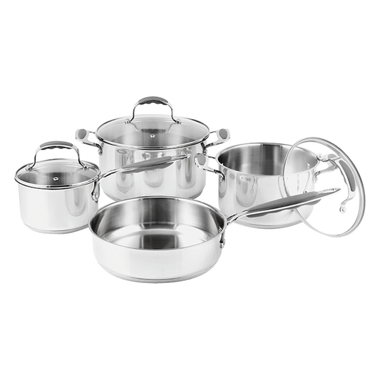 Legend Classic Chef 7 Piece Stainless Steel Cookware Set