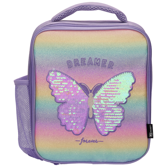 Quest Butterfly Deluxe Lunch Cooler - Purple