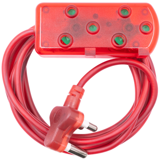 Ellies Side by Side Light Duty Extension Lead-3M - RD