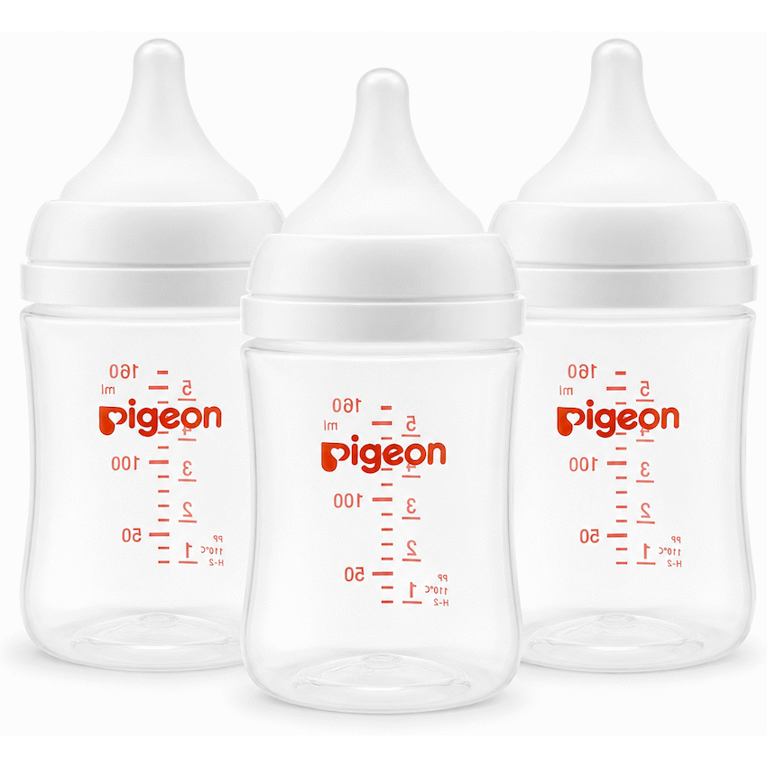 PIGEON SOFTOUCH 3 BOTTLE PP 160ML (SS) TRIPLE PACK