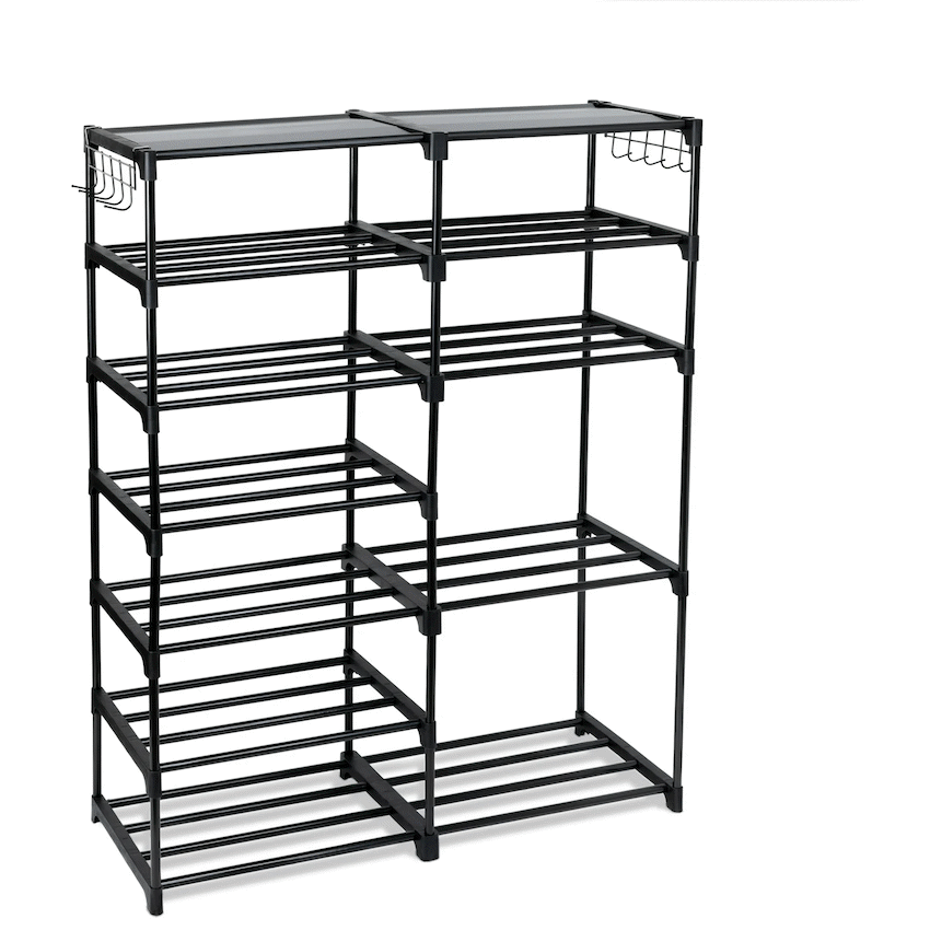 Everfurn Myra Show Rack - Black