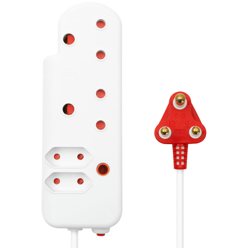 Ellies 4 Way Medium Surge Extension Lead -10M