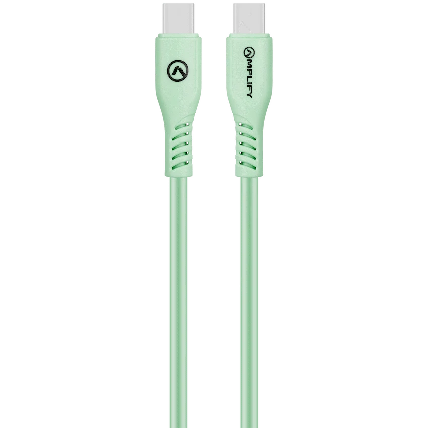 Amplify CoreCharge 1.2m USB-C to USB-C Cable - Teal