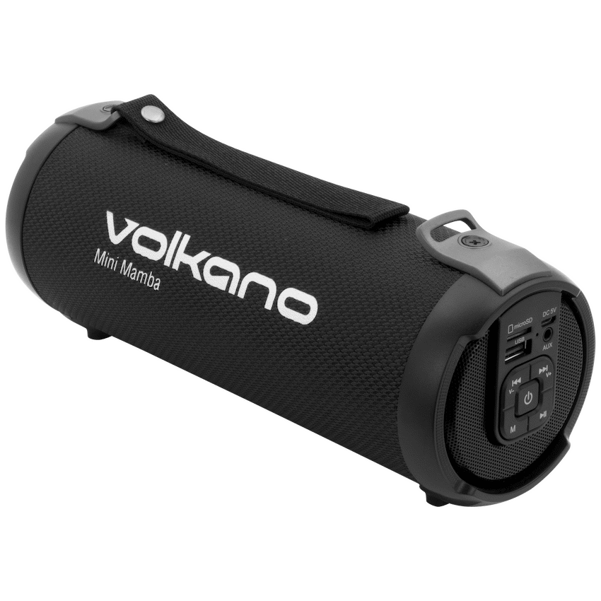 Volkano Mini Mamba Series Bluetooth Speaker - Black