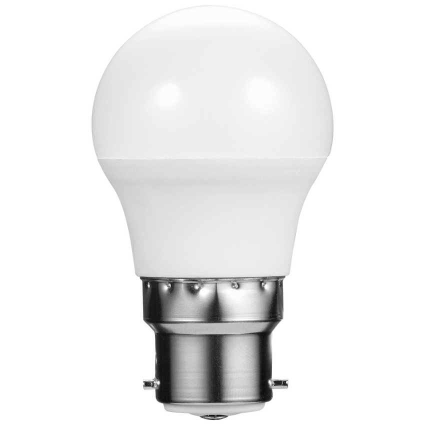 Switched 5w Golf Ball LED Light Bulb B22 - Cool White