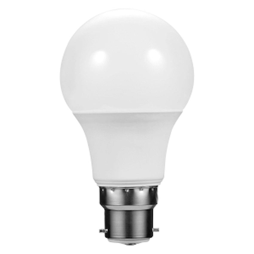 Switched 5w A60 Light Bulb B22 - Cool White