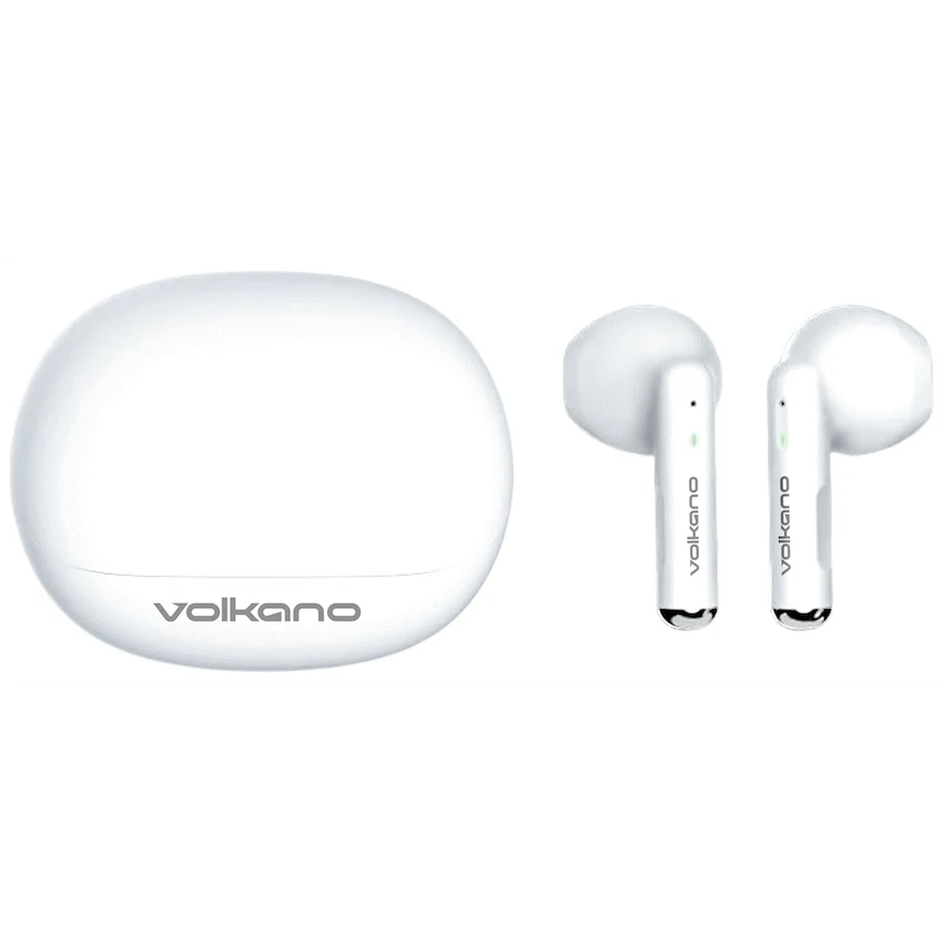 Volkano Buds X3 TWS Earphones with ENC    - White