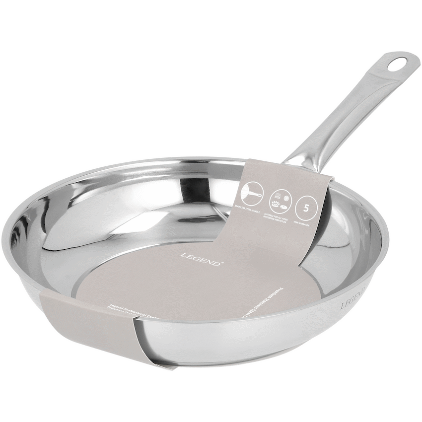 Legend Prof Chef 28cm Stainless Steel Frying Pan