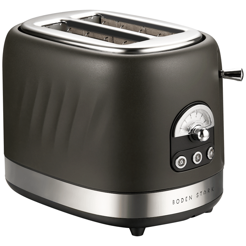 Boden Stark 2-Slice Stainless Steel Toaster