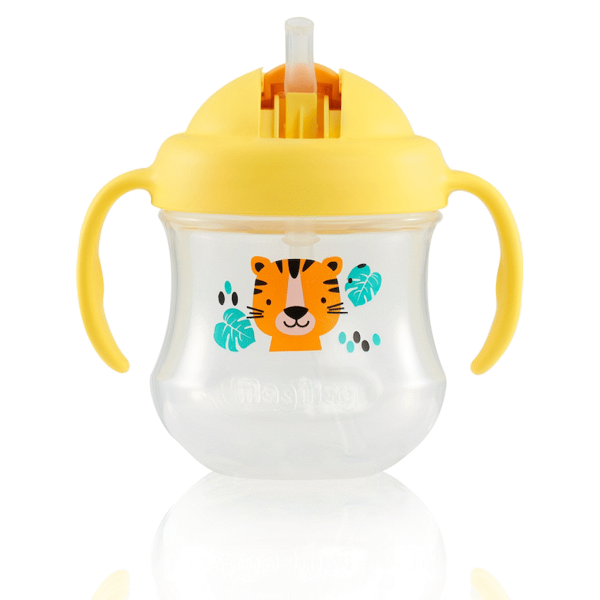 Pigeon Mag Mag Straw Cup - Matte Yellow