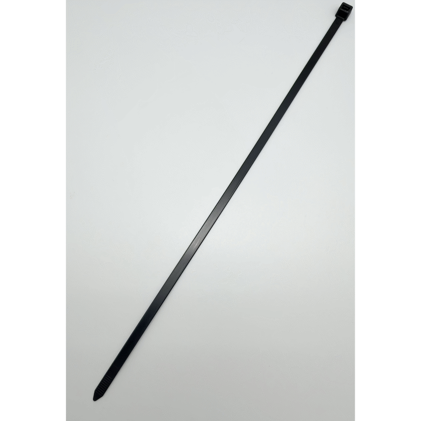 Ellies Cable Tie 7.9mm  X 400mm -  100 PACK SIZE - BK