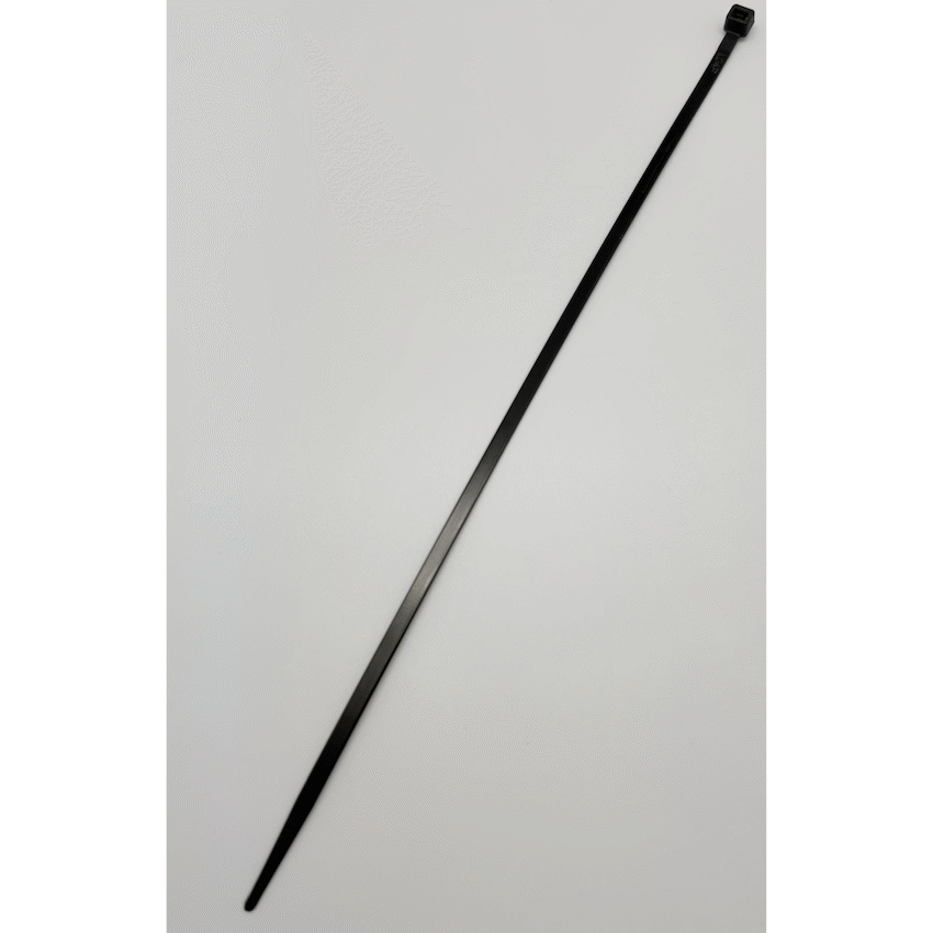 Ellies Cable Tie 4.8mm X 300mm - 20 PACK SIZE - BK