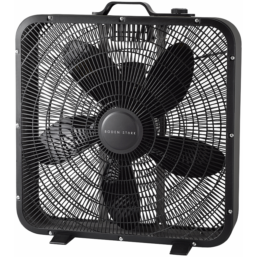 Boden Stark 50cm Box Fan - Black