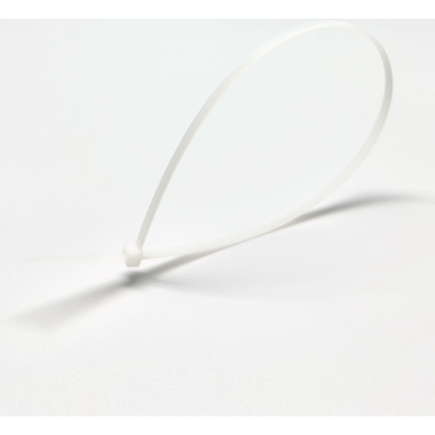 Ellies Cable Tie 4.8mm X 400mm -  100 PACK SIZE - WT